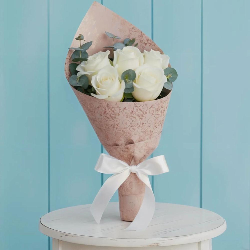 Букет цветов из: Розы в Рославле