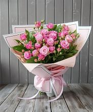 Букет Розовый кустик #REPLACE_PRED# Рославле