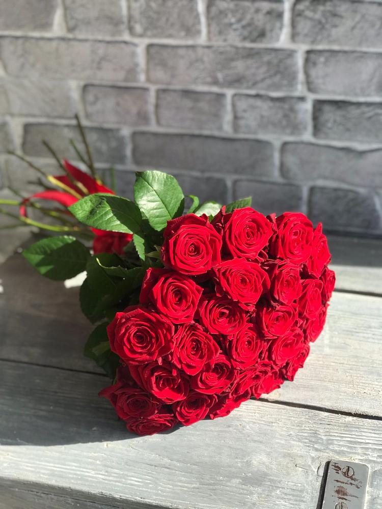 Букет Красные розы Фридом в Рославле