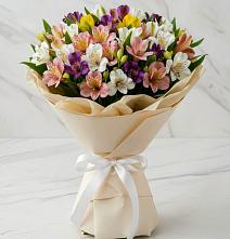 Букет цветов из:  Альстромерии в Рославле