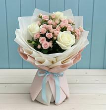 Букет цветов из:  Розы в Рославле