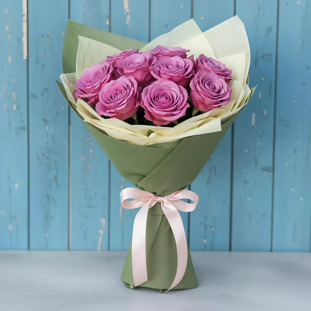 Букет Розы Фёрст Леди в Рославле