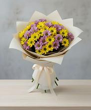 Букет цветов из:  Хризантемы в Рославле