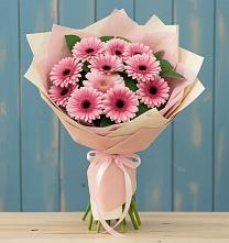 Букет цветов из:  Герберы в Рославле