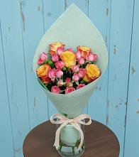 Букет цветов из:  Розы в Рославле