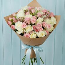 Букет цветов из:  Розы в Рославле
