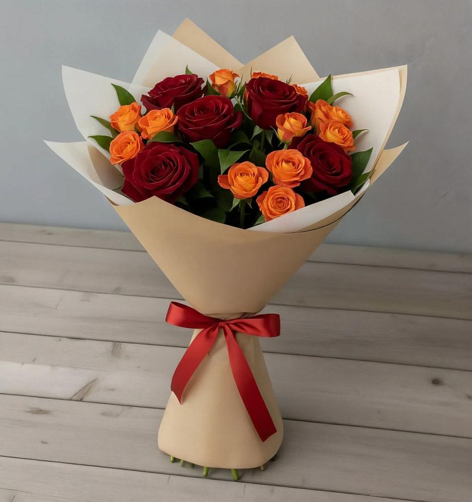 Букет Любовь и восторг в Рославле